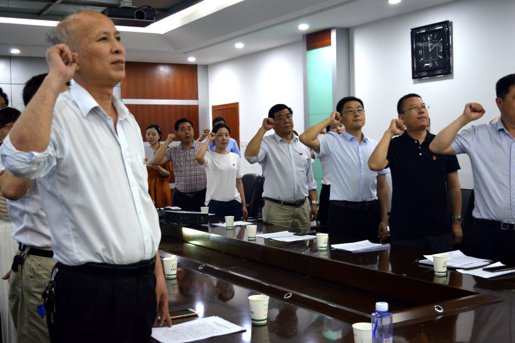 陽晨集團黨支部舉行主題黨日活動